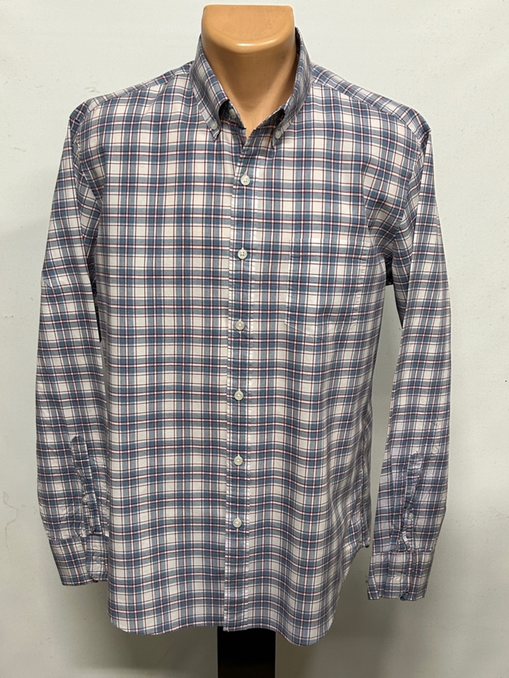 J. Crew long Sleeve Button Down Collar Shirt.  L